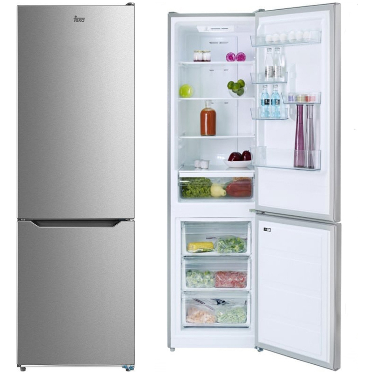 TEKA NFL 342 C Ψυγειοκαταψύκτης 310lt NoFrost Inox A++(E) ΕΩΣ 12 ΔΟΣΕΙΣ - Image 2