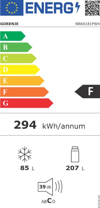 NRK6181PW4_02-e15.jpeg GORENJE NRK6181PW4 Ψυγειοκαταψύκτης NoFrost F ΕΩΣ 12 ΔΟΣΕΙΣ - Image 3