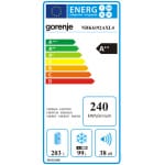 GORENJE NRK6192AXL4 Ψυγειοκαταψύκτης NoFrost Inox A++ ΕΩΣ 12 ΔΟΣΕΙΣ - Image 2