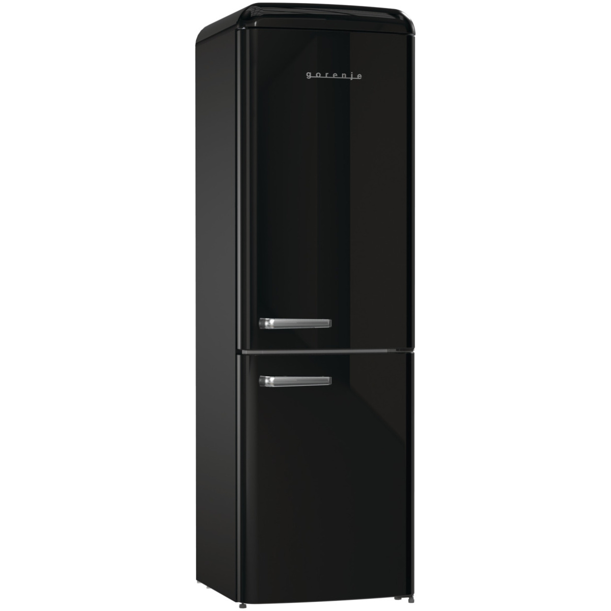 GORENJE ONRK619EBK Ψυγειοκαταψύκτης 300lt NoFrost Retro Black E ΕΩΣ 12 ΔΟΣΕΙΣ - Image 1