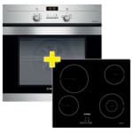 PITSOS P1HEC64256 + CRS611S06 Κουζίνα Εντοιχιζόμενη με Εστίες Κεραμικές ΕΩΣ 12 ΔΟΣΕΙΣ