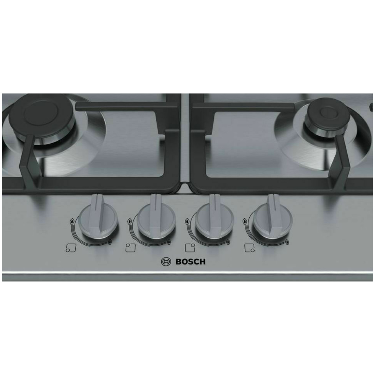 BOSCH PGH6B5B90 Εστίες Υγραερίου Άνω Πάγκου Inox ΕΩΣ 12 ΔΟΣΕΙΣ - Image 2