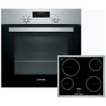 PITSOS PH10M40X1 + CRE645S06 Φούρνος άνω Πάγκου 66lt με Εστίες Κεραμικές ΕΩΣ 12 ΔΟΣΕΙΣ