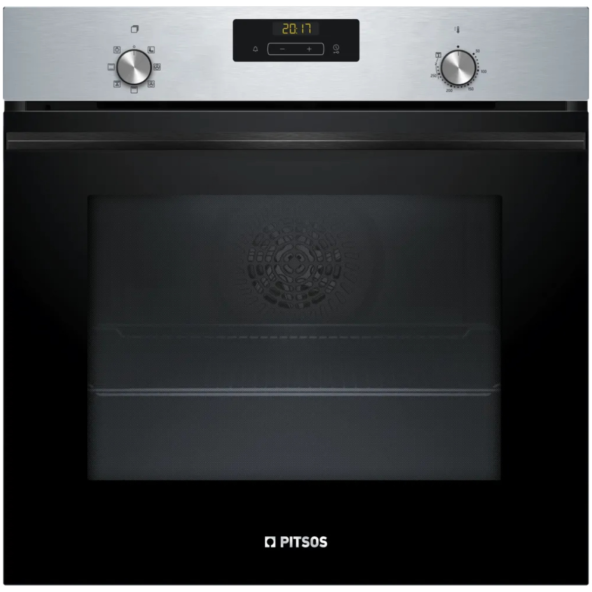 Pitsos PH20M41X3 Φούρνος άνω Πάγκου 71lt χωρίς Εστίες Π59.4εκ. Inox (ΕΩΣ 12 ΔΟΣΕΙΣ) - Image 1