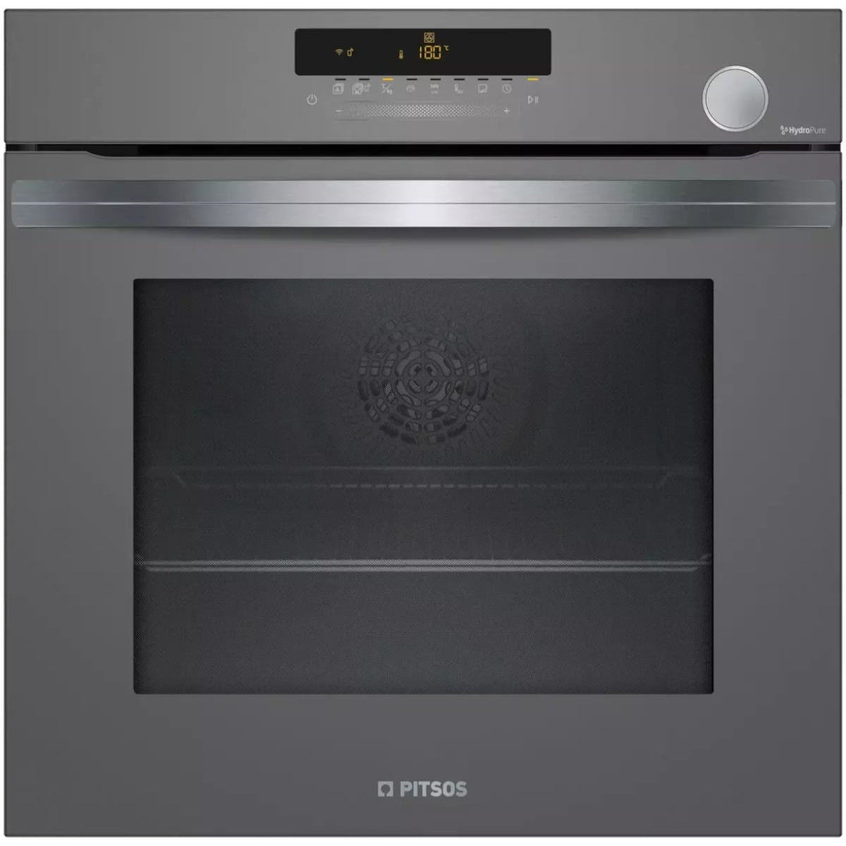 PITSOS PH31S81A6 Φούρνος άνω Πάγκου 71lt χωρίς Εστίες Π59.4εκ. Γκρι ΕΩΣ 12 ΔΟΣΕΙΣ - Image 1