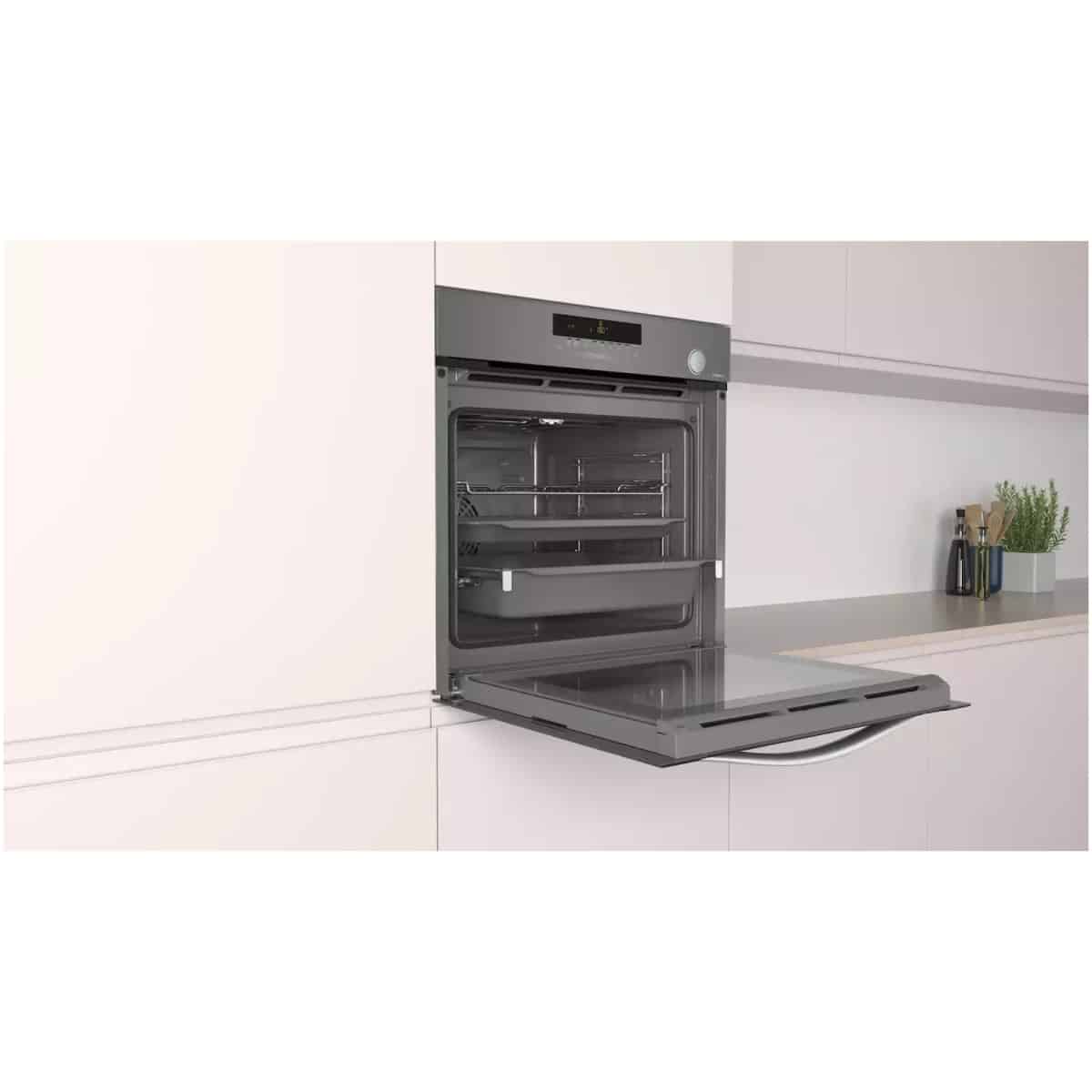 PITSOS PH31S81A6 Φούρνος άνω Πάγκου 71lt χωρίς Εστίες Π59.4εκ. Γκρι ΕΩΣ 12 ΔΟΣΕΙΣ - Image 4