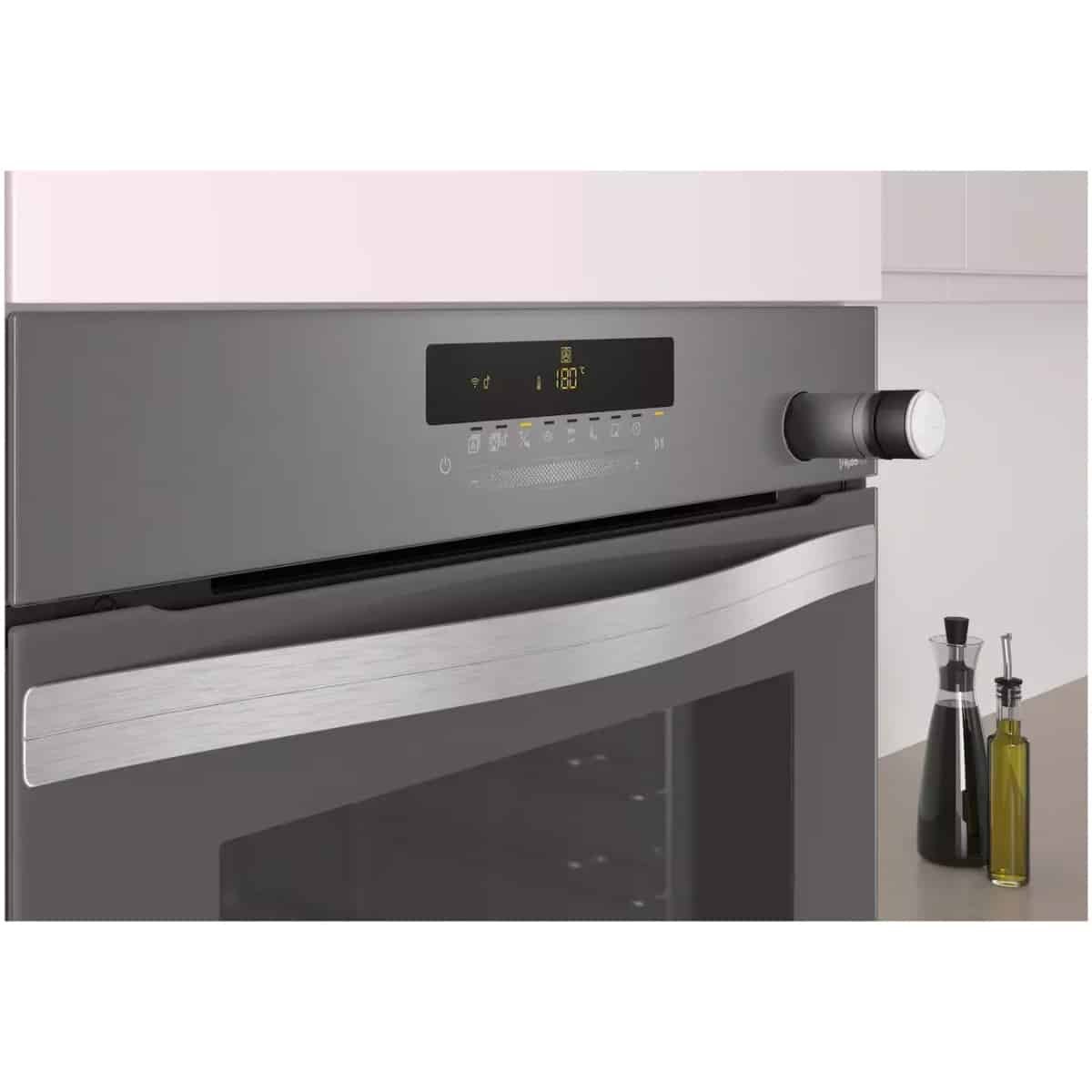 PITSOS PH31S81A6 Φούρνος άνω Πάγκου 71lt χωρίς Εστίες Π59.4εκ. Γκρι ΕΩΣ 12 ΔΟΣΕΙΣ - Image 3
