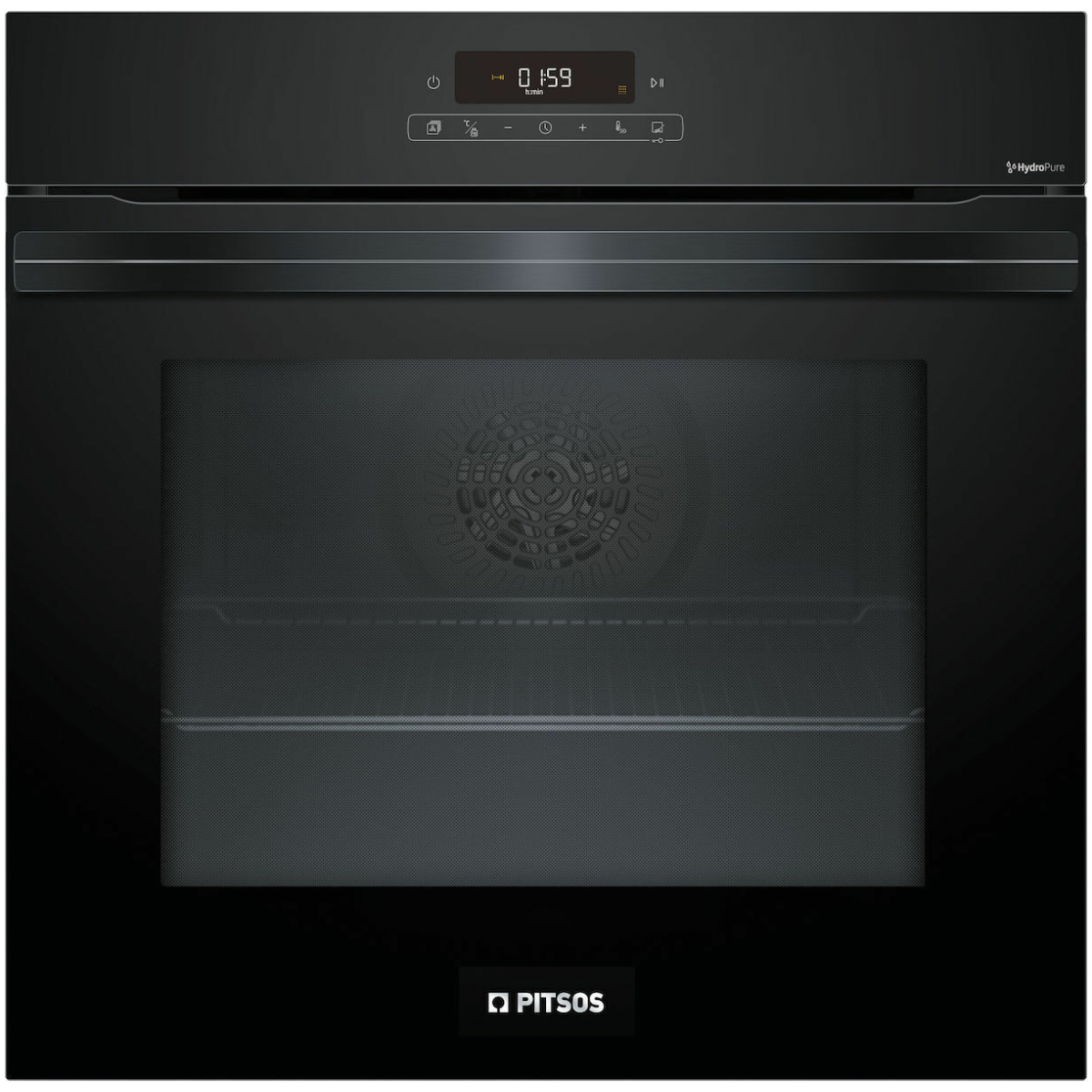 Pitsos PH37M21B2 Φούρνος άνω Πάγκου 71lt Π59.4cm Μαύρος  ΕΩΣ 12 ΔΟΣΕΙΣ - Image 1