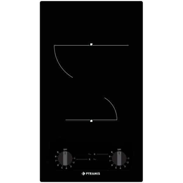 Pyramis PHC31213FMB Domino Κεραμική Εστία Αυτόνομη 29x51εκ. (174020120) (ΕΩΣ 12 ΔΟΣΕΙΣ)