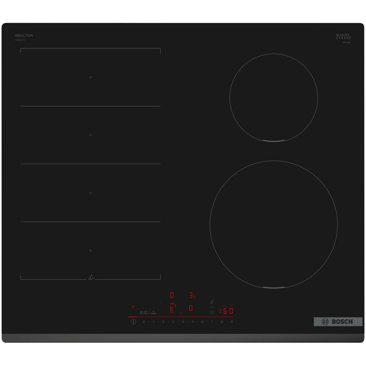 Bosch PIX631HC1E Επαγωγική Εστία Αυτόνομη 59,2x52,2εκ. (ΕΩΣ 12 ΔΟΣΕΙΣ) - Image 1