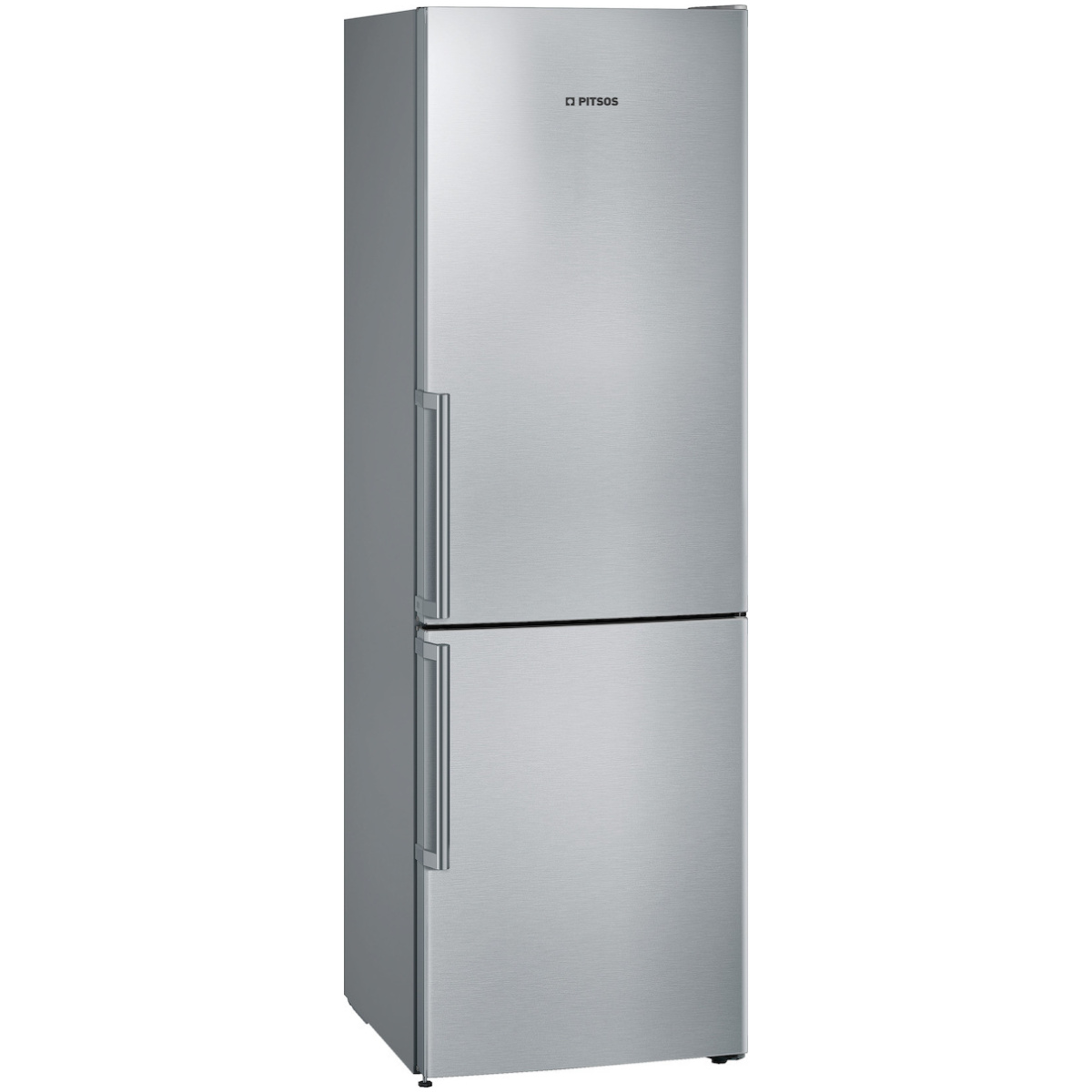 Pitsos PKNB39VIDT Ψυγειοκαταψύκτης 368lt NoFrost Υ203xΠ60xΒ66cm Inox ΕΩΣ 12 ΔΟΣΕΙΣ - Image 1