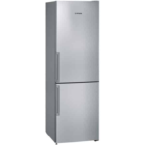 Pitsos PKNB39VIDT Ψυγειοκαταψύκτης 368lt NoFrost Υ203xΠ60xΒ66cm Inox ΕΩΣ 12 ΔΟΣΕΙΣ