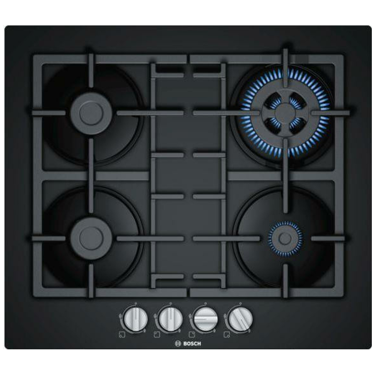 BOSCH PNH6B6B90 Εστία Αερίου Άνω Πάγκου 59x52cm ΕΩΣ 12 ΔΟΣΕΙΣ - Image 1