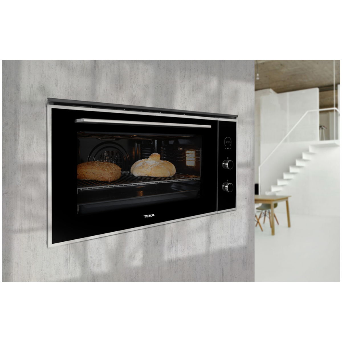TEKA HLF 940 Φούρνος Εντοιχιζόμενος Άνω Πάγκου 77lt Με Υδρόλυση 90cm ΕΩΣ 12 ΔΟΣΕΙΣ - Image 2