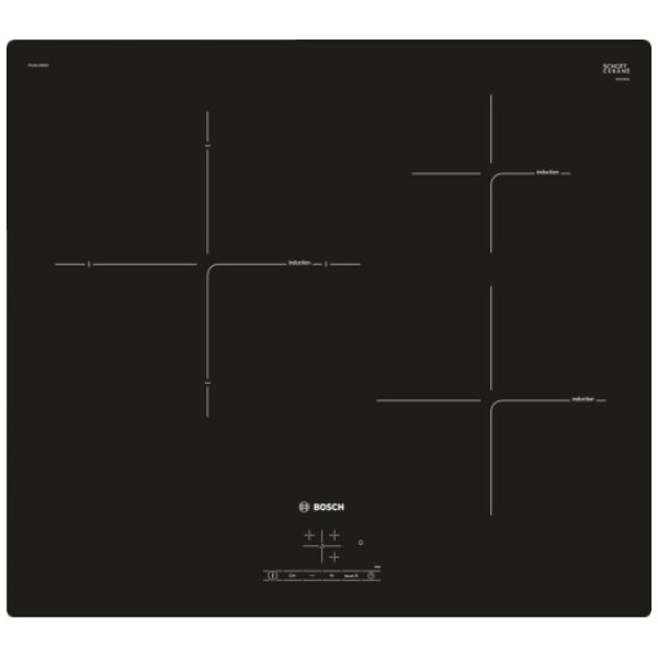 BOSCH PUJ611BB1E Εστία Επαγωγική Άνω Πάγκου 3 ζωνών ΕΩΣ 12 ΔΟΣΕΙΣ