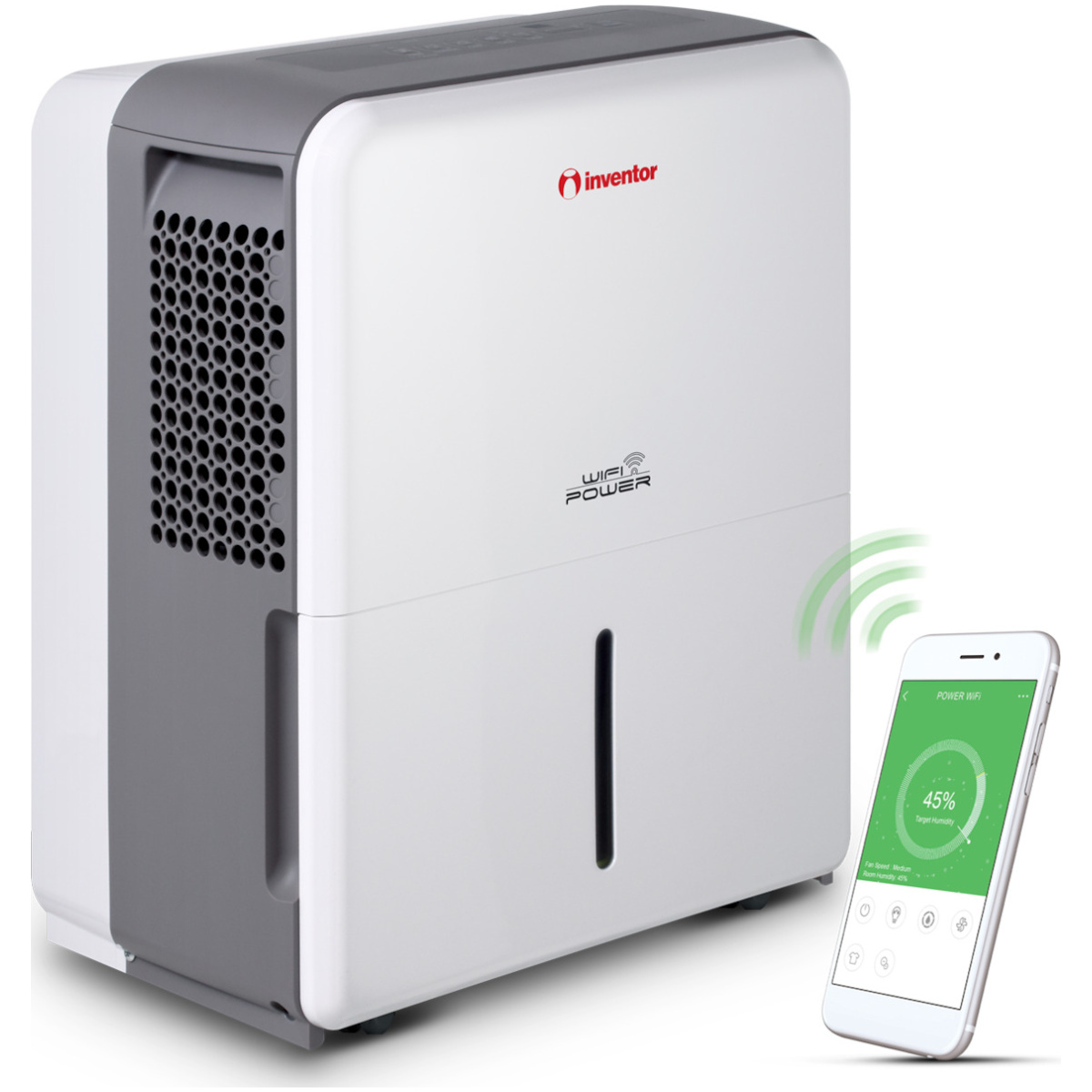 INVENTOR PWR-Wifi-30L Αφυγραντήρας 30Lt/24h ΕΩΣ 12 ΔΟΣΕΙΣ - Image 3