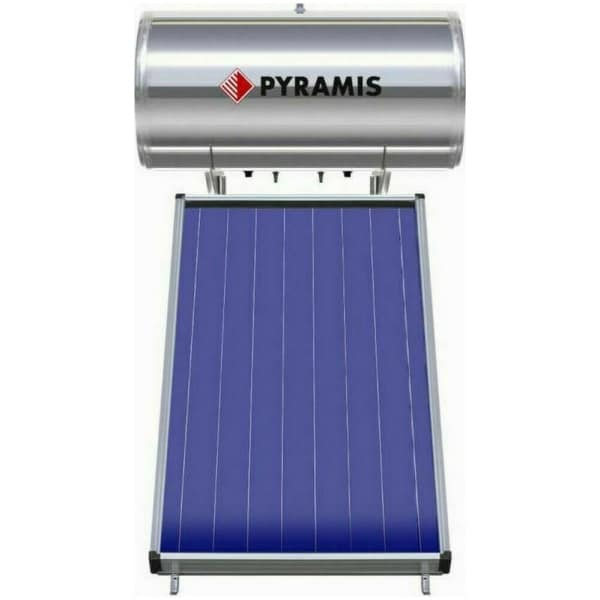ΗΛΙΑΚΟΣ ΘΕΡΜΟΣΙΦΩΝΑΣ PYRAMIS ECOLINE 160LIT 026001105 ΤΡΙΠΛΗΣ ΕΝΕΡΓΕΙΑΣ ΕΩΣ 12 ΔΟΣΕΙΣ