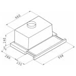 ΣΥΡΟΜΕΝΟΙ ΑΠΟΡΡΟΦΗΤΗΡΕΣ PYRAMIS POWER SLIM INOX 60CM 065032901 ΕΩΣ 12 ΔΟΣΕΙΣ - Image 2