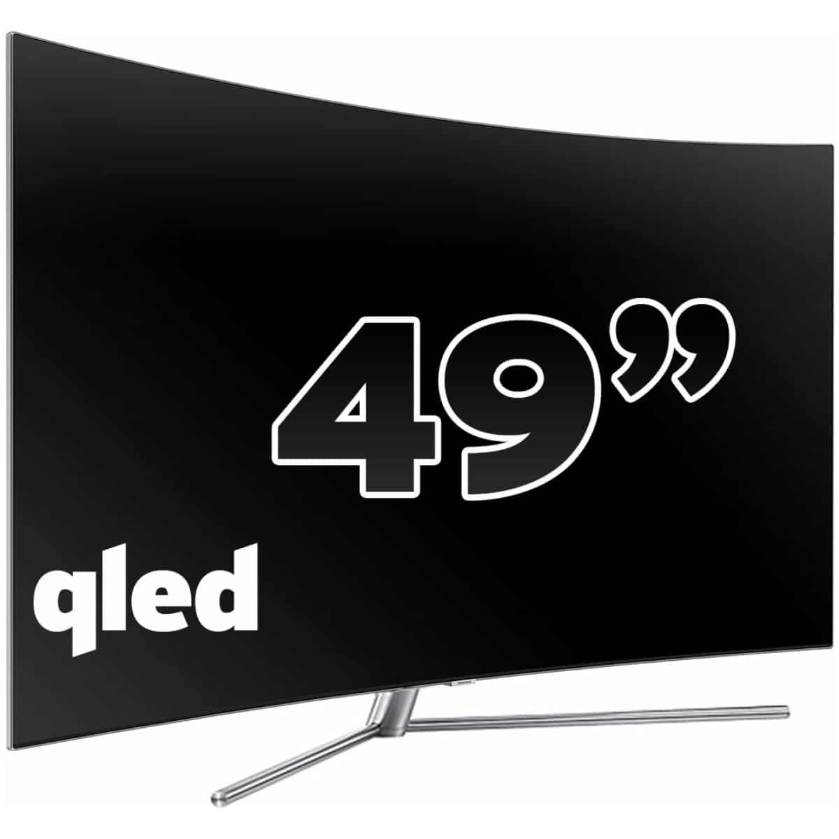ΤΗΛΕΟΡΑΣΕΙΣ SAMSUNG QΕ49Q7CΑΜ SMART CURVED 49'' QLED ΕΩΣ 12 ΔΟΣΕΙΣ - Image 1