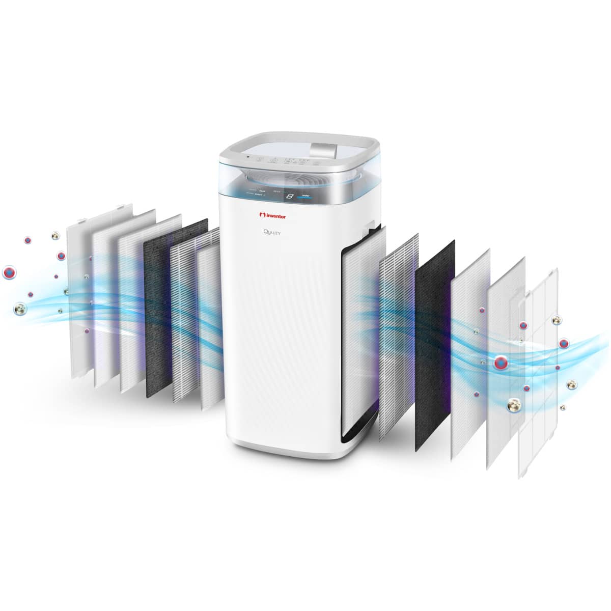 INVENTOR QLT-500 Quality Καθαριστής αέρα - Ιονιστής ΕΩΣ 12 ΔΟΣΕΙΣ - Image 3