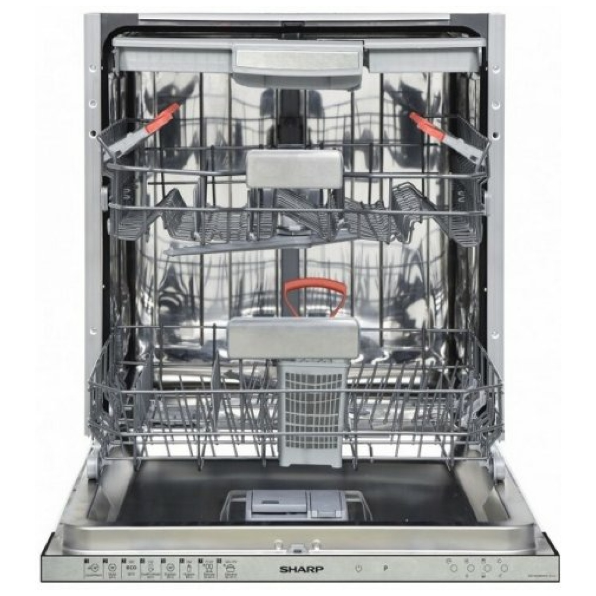 SHARP QW-GD54R443X Πλυντήριο Πίατων Εντοιχιζόμενο A+++ ΕΩΣ 12 ΔΟΣΕΙΣ - Image 3