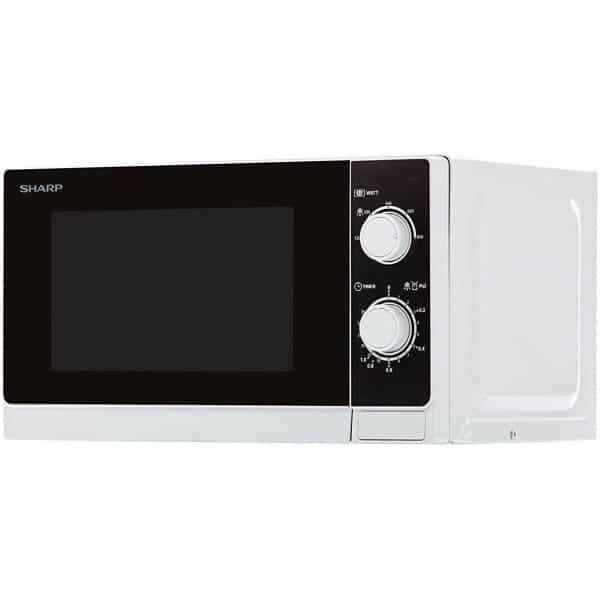 SHARP R-200WW Φούρνος Μικροκυμάτων 20lt 800W ΕΩΣ 12 ΔΟΣΕΙΣ