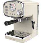 MORRIS R20806EMC Μηχανή Espresso Retro Cream 1100W Πίεσης 20bar ΕΩΣ 12 ΔΟΣΕΙΣ
