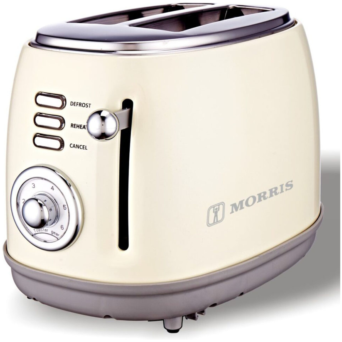 Morris R20824TSC Φρυγανιέρα 2 Θέσεων 850W Μπεζ (ΕΩΣ 12 ΔΟΣΕΙΣ) - Image 2