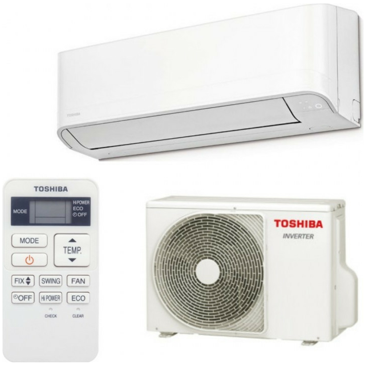 TOSHIBA Yukai RAS-24E2KVG-E / RAS-24E2AVG-E Κλιματιστικό Inverter 24000 BTU A++/A+ ΕΩΣ 12 ΔΟΣΕΙΣ - Image 2