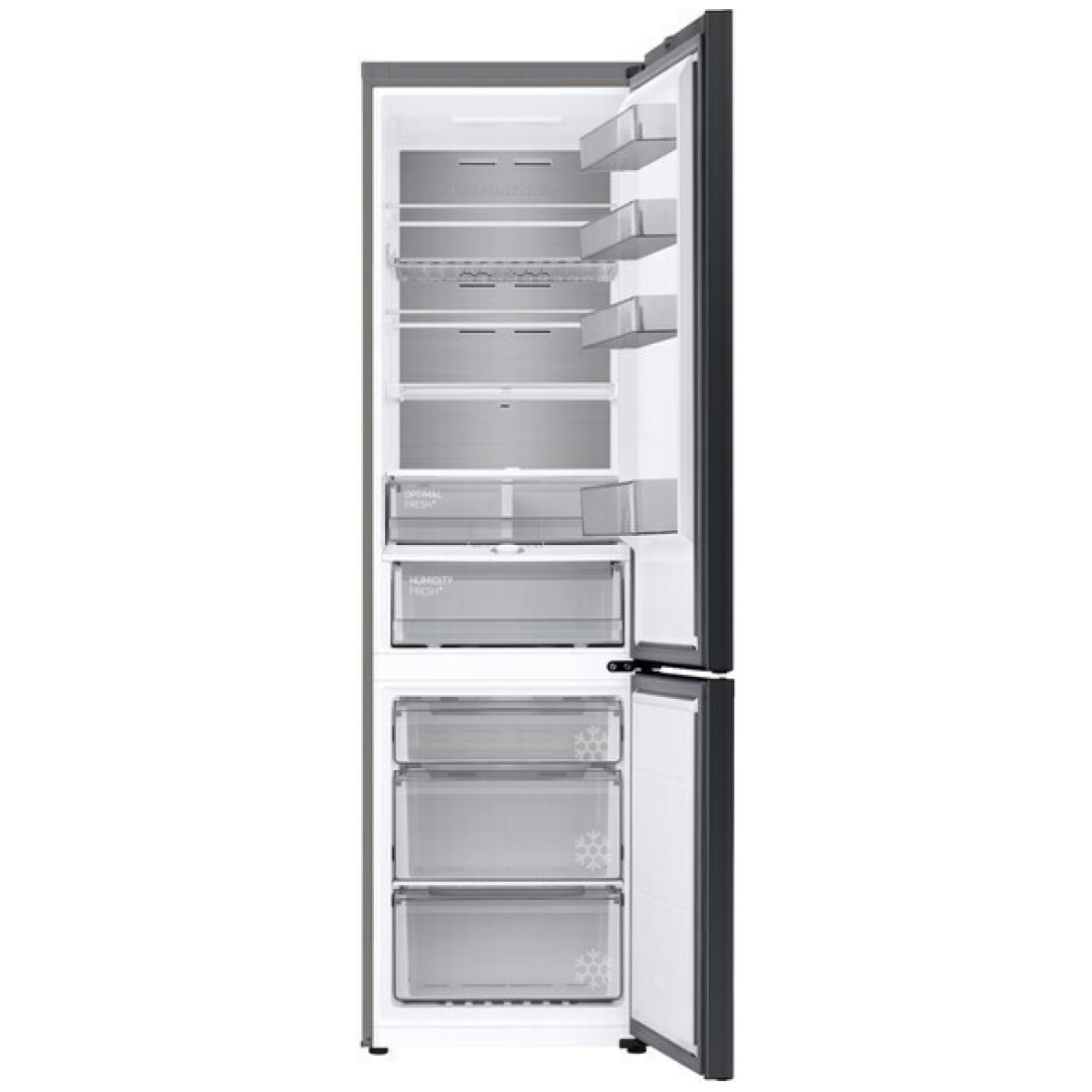 Samsung RB38C7B6AS9/EF Bespoke Ψυγειοκαταψύκτης 387lt Total NoFrost Υ203xΠ59.5xΒ65.8cm Inox ΕΩΣ 12 ΔΟΣΕΙΣ - Image 2
