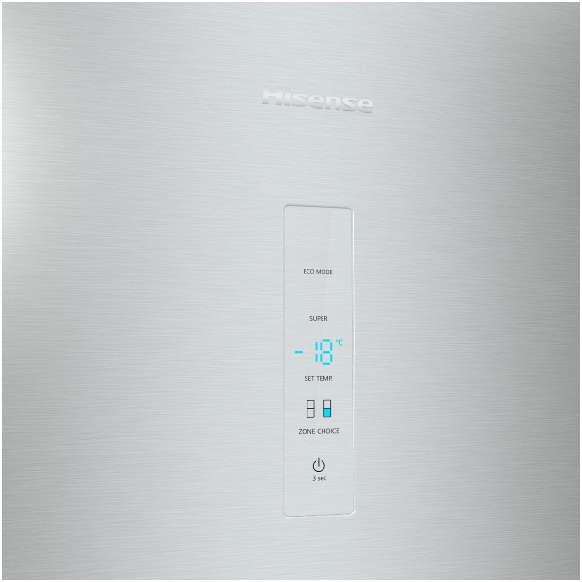 HiSENSE RB390N4BC20 Ψυγειοκαταψύκτης 300lt NoFrost Inox E ΕΩΣ 12 ΔΟΣΕΙΣ - Image 4