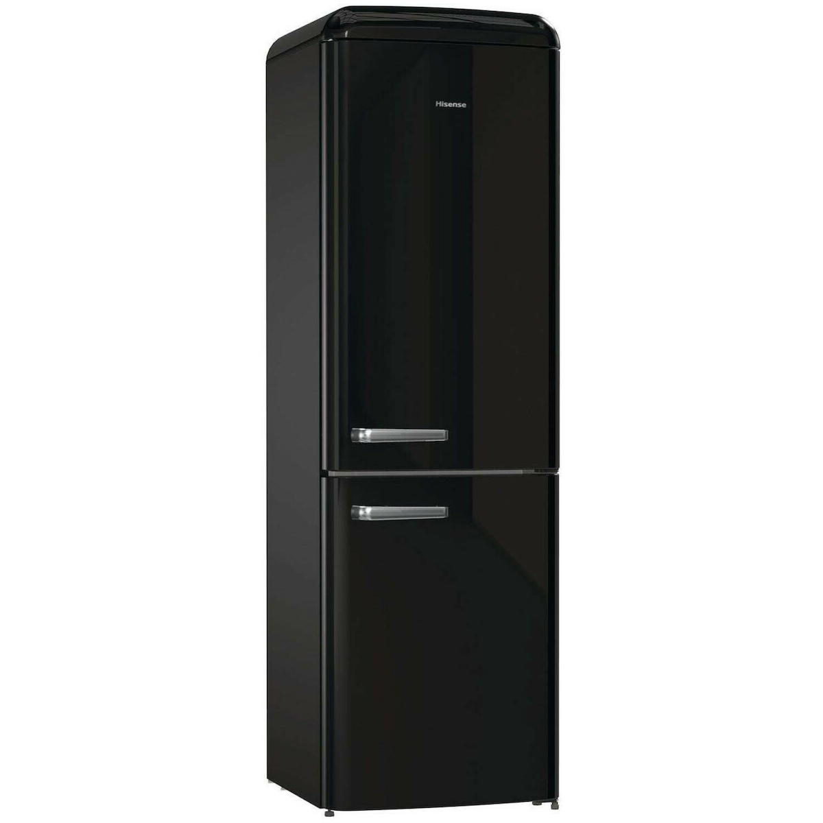 Hisense RB390N4RBD Retro Ψυγειοκαταψύκτης 300lt Total NoFrost Υ194xΠ60xΒ66.1εκ. Μαύρος ΕΩΣ 12 ΔΟΣΕΙΣ - Image 1
