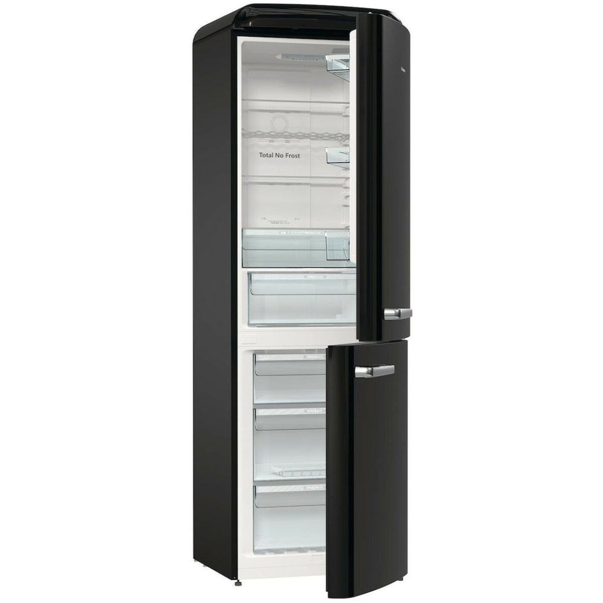 Hisense RB390N4RBD Retro Ψυγειοκαταψύκτης 300lt Total NoFrost Υ194xΠ60xΒ66.1εκ. Μαύρος ΕΩΣ 12 ΔΟΣΕΙΣ - Image 7