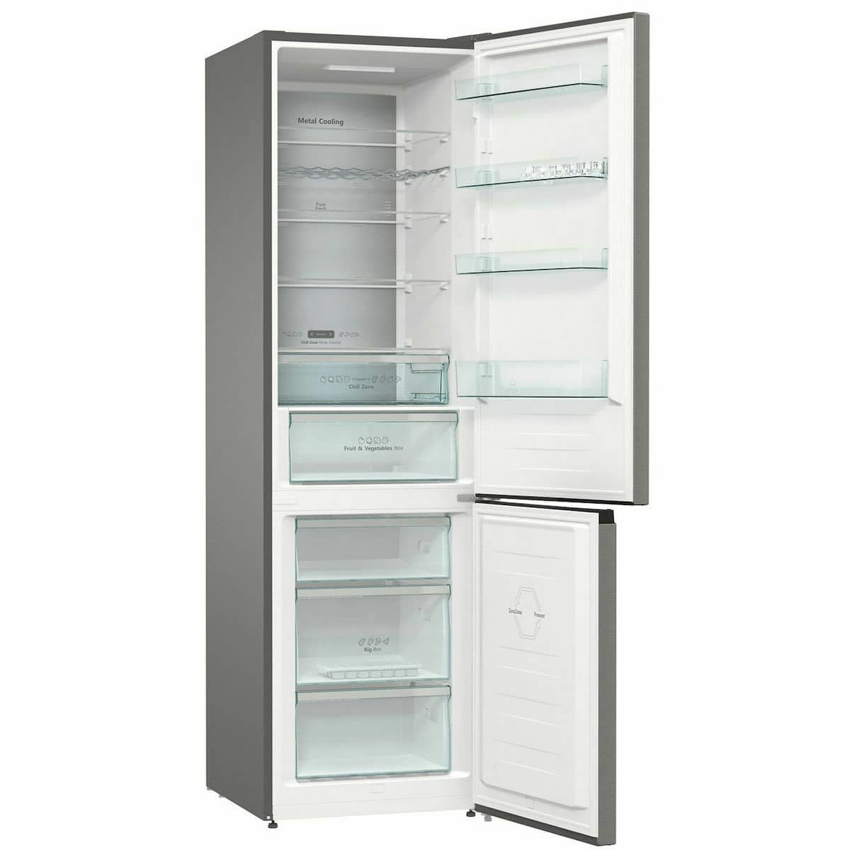 RB470N4SIC_02-93f.jpeg HiSENSE RB470N4SIC Ψυγειοκαταψύκτης 361lt NoFrost Inox C ΕΩΣ 12 ΔΟΣΕΙΣ - Image 2