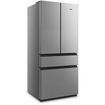 Hisense RF540N4SBI2 Ψυγείο Ντουλάπα 480lt Total NoFrost Υ181.7xΠ79.4xΒ70.6cm Inox ΕΩΣ 12 ΔΟΣΕΙΣ - Image 4