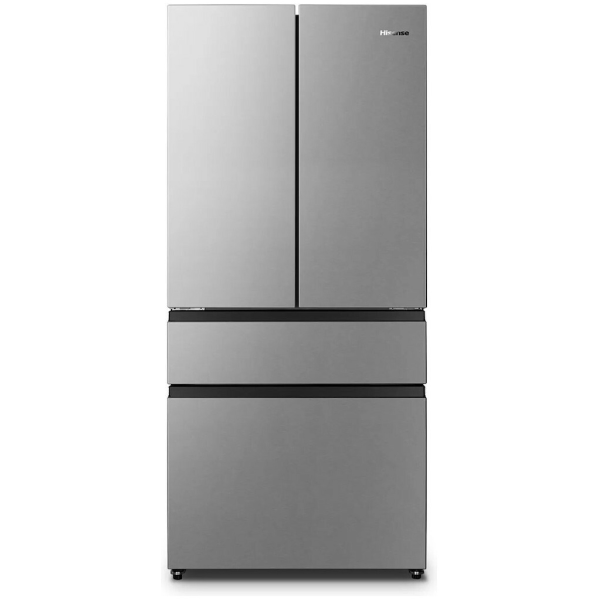Hisense RF540N4SBI2 Ψυγείο Ντουλάπα 480lt Total NoFrost Υ181.7xΠ79.4xΒ70.6cm Inox ΕΩΣ 12 ΔΟΣΕΙΣ - Image 1