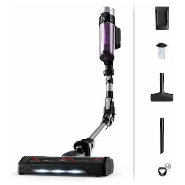 Rowenta X-force Flex 9.60 RH2037 Επαναφορτιζόμενη Σκούπα Stick & Χειρός 18V Μωβ (ΕΩΣ 12 ΔΟΣΕΙΣ)