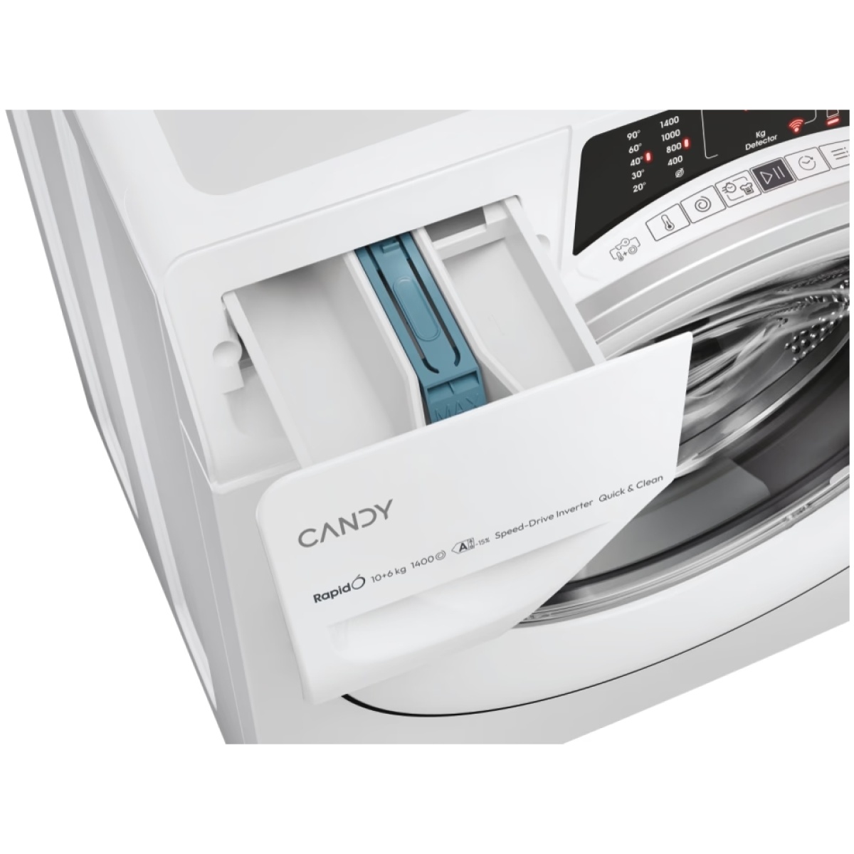 Candy ROW 41064DWMS7-S Πλυντήριο-Στεγνωτήριο Ρούχων 10/6kg 1400 Στροφών (ΕΩΣ 12 ΔΟΣΕΙΣ) - Image 4