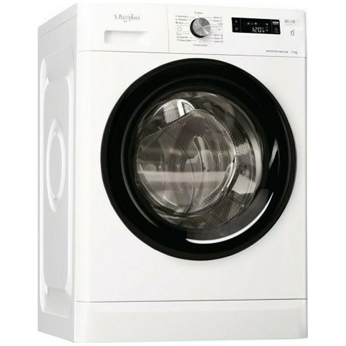 WHIRLPOOL FFS 7238 B ΕΕ Πλυντήριο Ρούχων 7KG A+++ ΕΩΣ 12 ΔΟΣΕΙΣ - Image 1