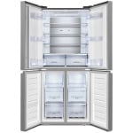 Hisense RQ563N4SI2 Ψυγείο Ντουλάπα 454lt Total NoFrost Υ181xΠ79.4xΒ70εκ. Inox ΕΩΣ 12 ΔΟΣΕΙΣ - Image 2