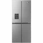 HiSENSE RQ563N4SWI1 Ψυγείο Ντουλάπα 454lt Full NoFrost Inox F ΕΩΣ 12 ΔΟΣΕΙΣ