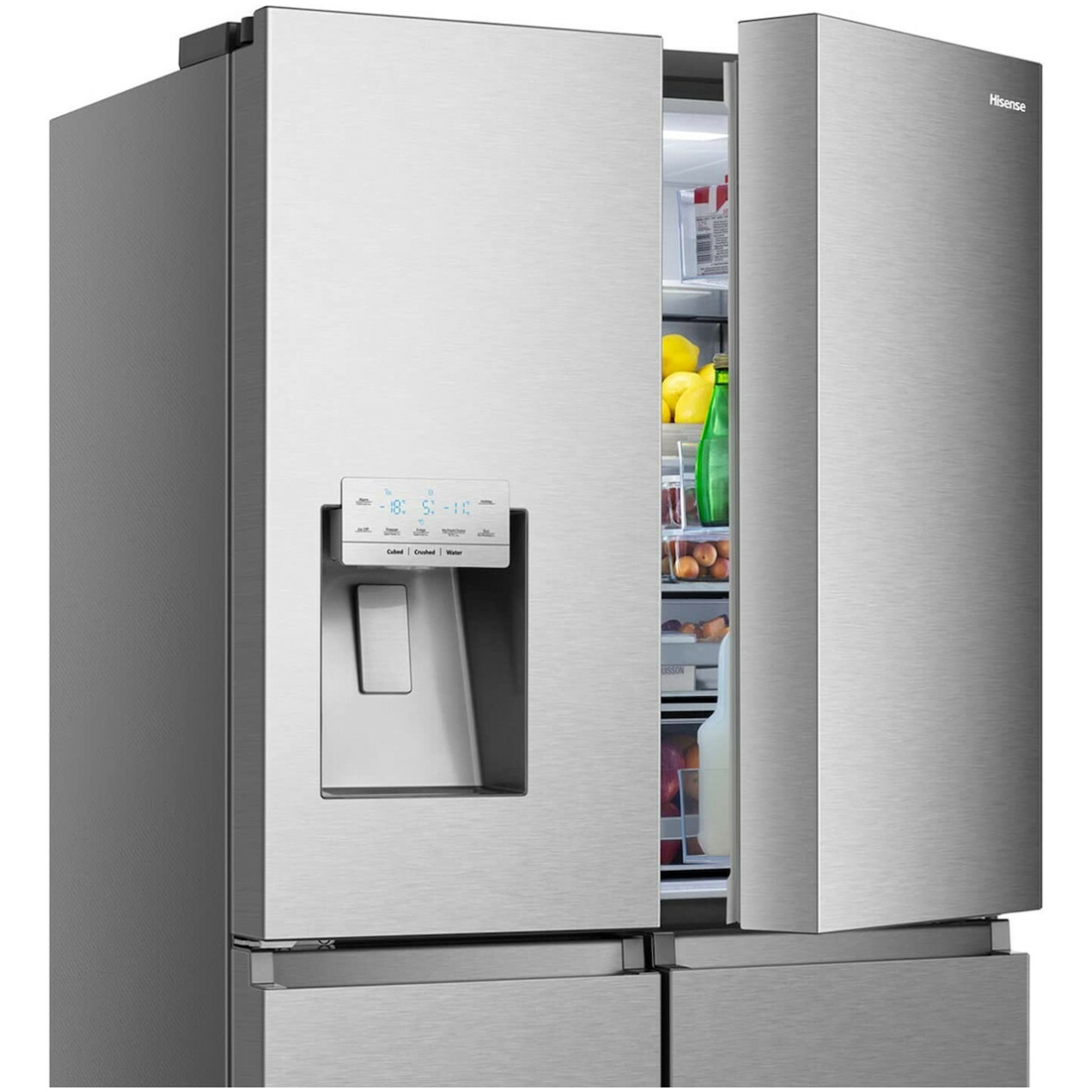 Hisense RQ760N4SASE Ψυγείο Ντουλάπα 585lt Total NoFrost Υ178.5xΠ91.4xΒ72.5cm Inox ΕΩΣ 12 ΔΟΣΕΙΣ - Image 6