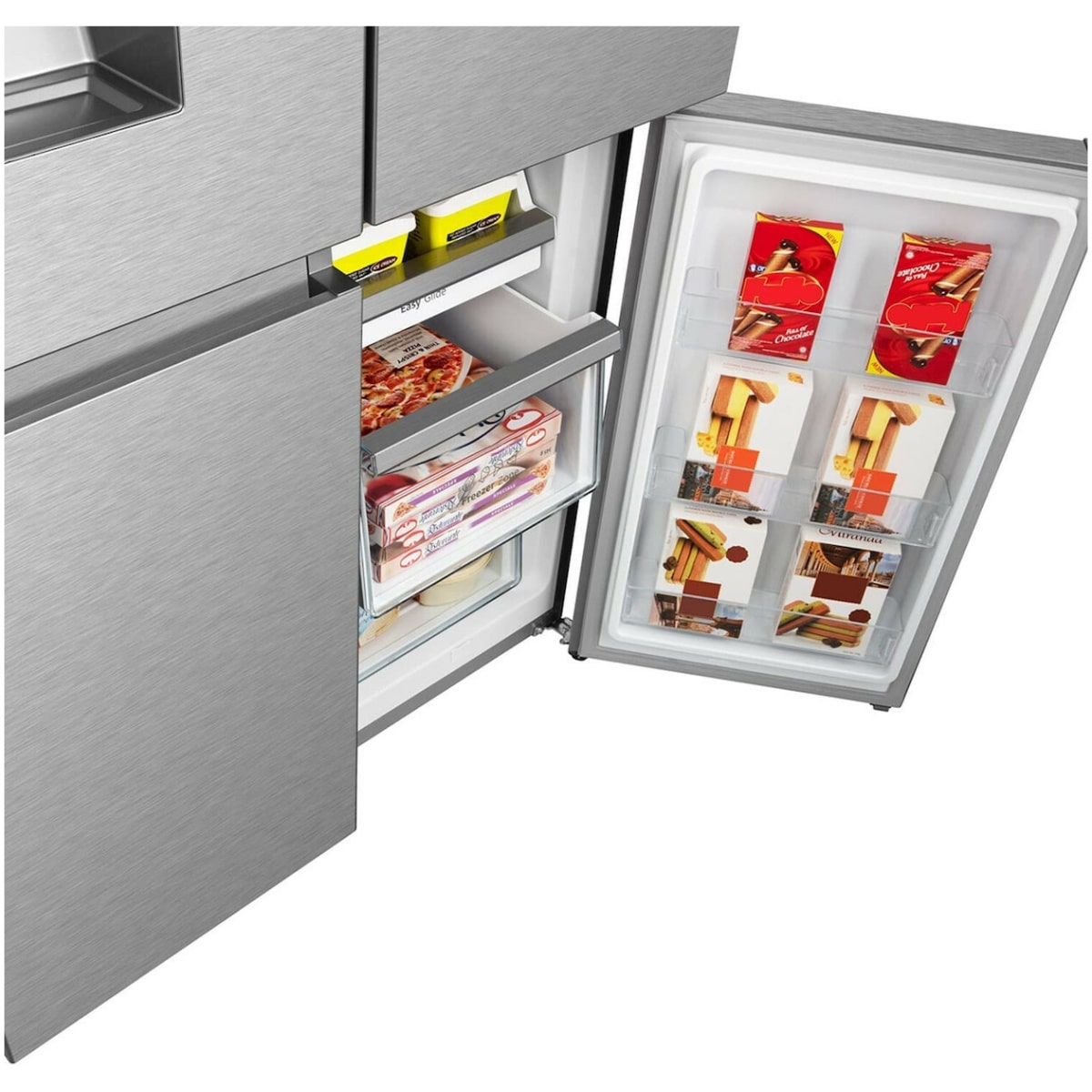 Hisense RQ760N4SASE Ψυγείο Ντουλάπα 585lt Total NoFrost Υ178.5xΠ91.4xΒ72.5cm Inox ΕΩΣ 12 ΔΟΣΕΙΣ - Image 2