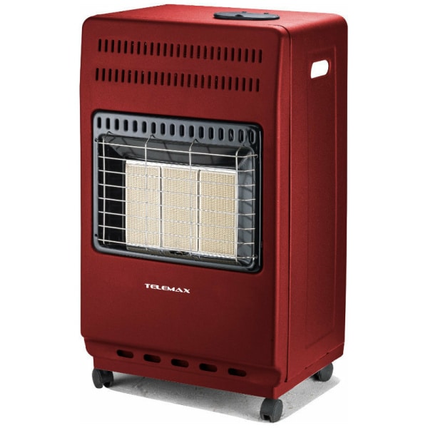 Telemax RS42 Σόμπα Υγραερίου 4200W Κόκκινη ΕΩΣ 12 ΔΟΣΕΙΣ