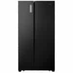 HiSENSE RS677N4BFE Ψυγείο Ντουλάπα 519lt Full NoFrost Mαύρο Ε ΕΩΣ 12 ΔΟΣΕΙΣ