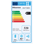 HiSENSE RS677N4BFE Ψυγείο Ντουλάπα 519lt Full NoFrost Mαύρο Ε ΕΩΣ 12 ΔΟΣΕΙΣ - Image 3