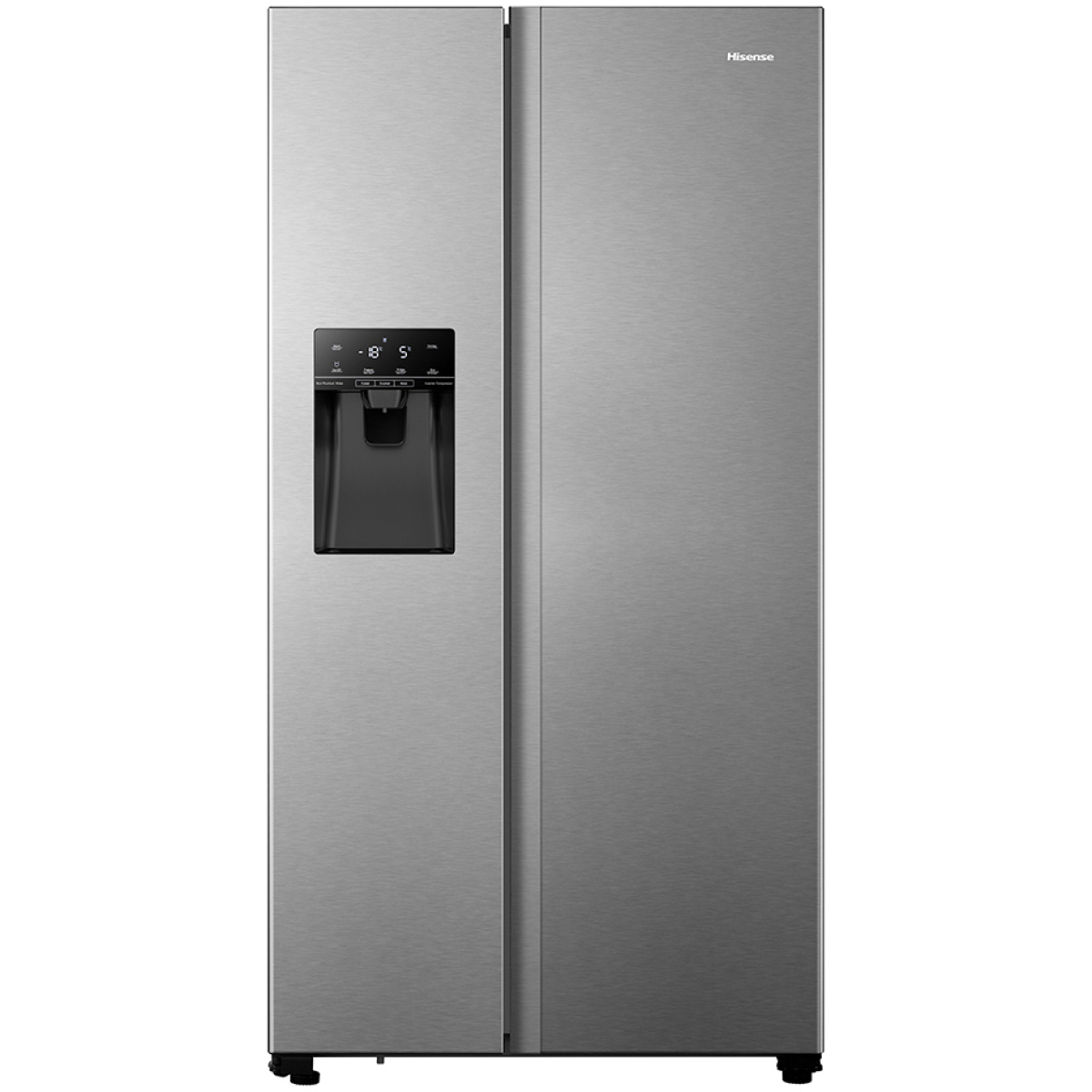 HiSENSE RS694N4TIE Ψυγείο Ντουλάπα Side by Side 562lt NoFrost Inox A++(E) ΕΩΣ 12 ΔΟΣΕΙΣ - Image 1