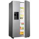 HiSENSE RS694N4TIE Ψυγείο Ντουλάπα Side by Side 562lt NoFrost Inox A++(E) ΕΩΣ 12 ΔΟΣΕΙΣ - Image 2