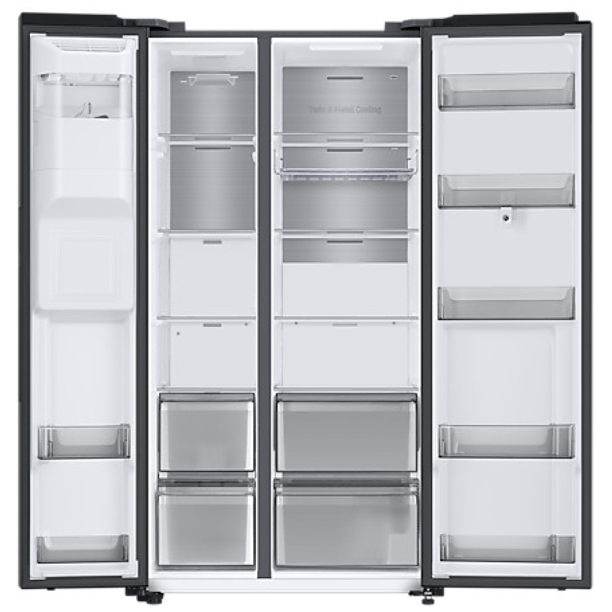 Samsung RS6HA8891B1 Ψυγείο Ντουλάπα 614lt NoFrost ΕΩΣ 12 ΔΟΣΕΙΣ - Image 2