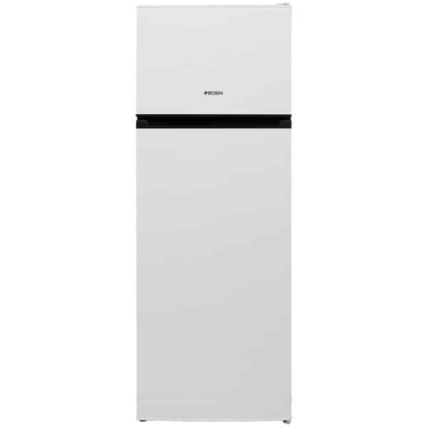 Robin RT-270E Ψυγείο Δίπορτο 213lt Υ144xΠ54xΒ54εκ. Λευκό (ΕΩΣ 12 ΔΟΣΕΙΣ)